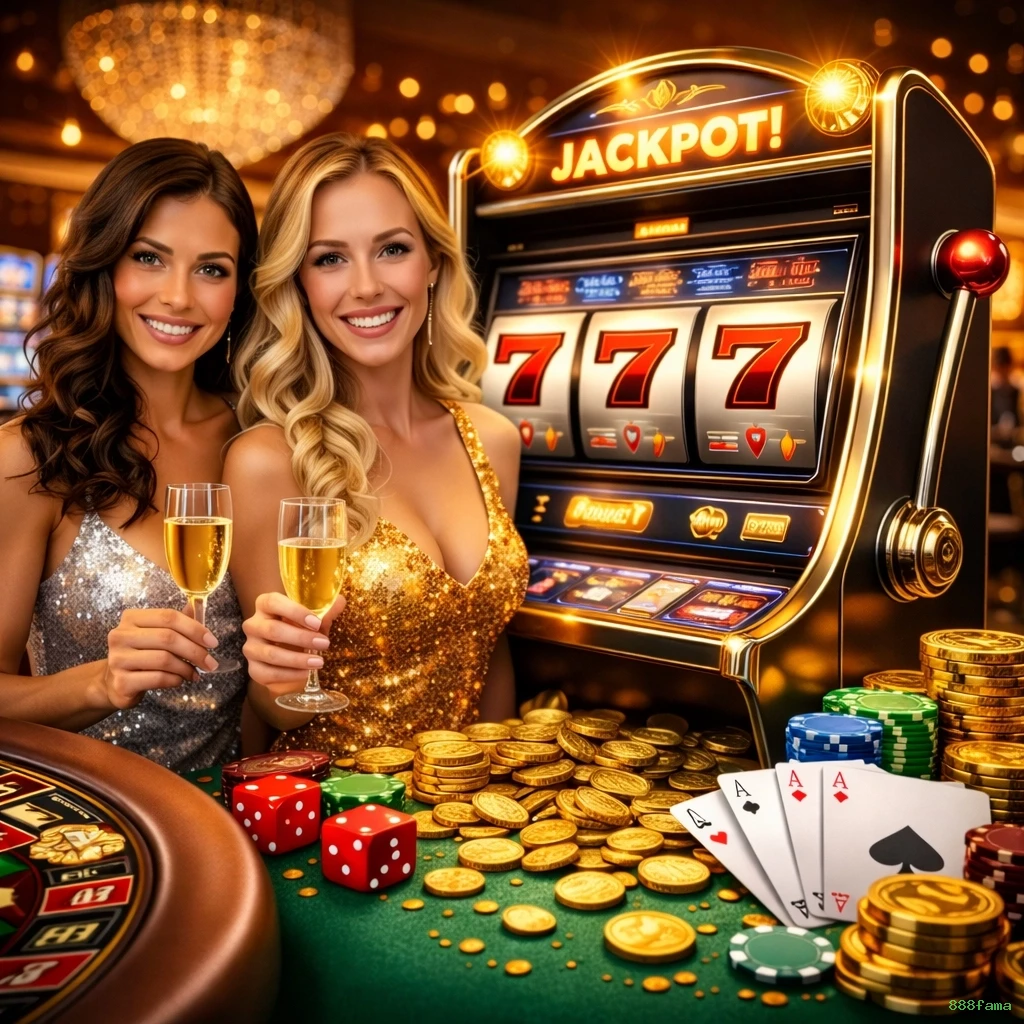 Imagem promocional de todos os jogos da 888fama