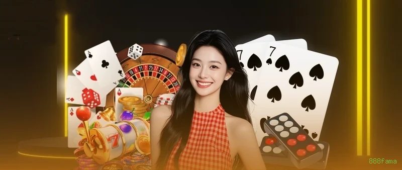 Imagem promocional dos jogos de lottery da 888fama
